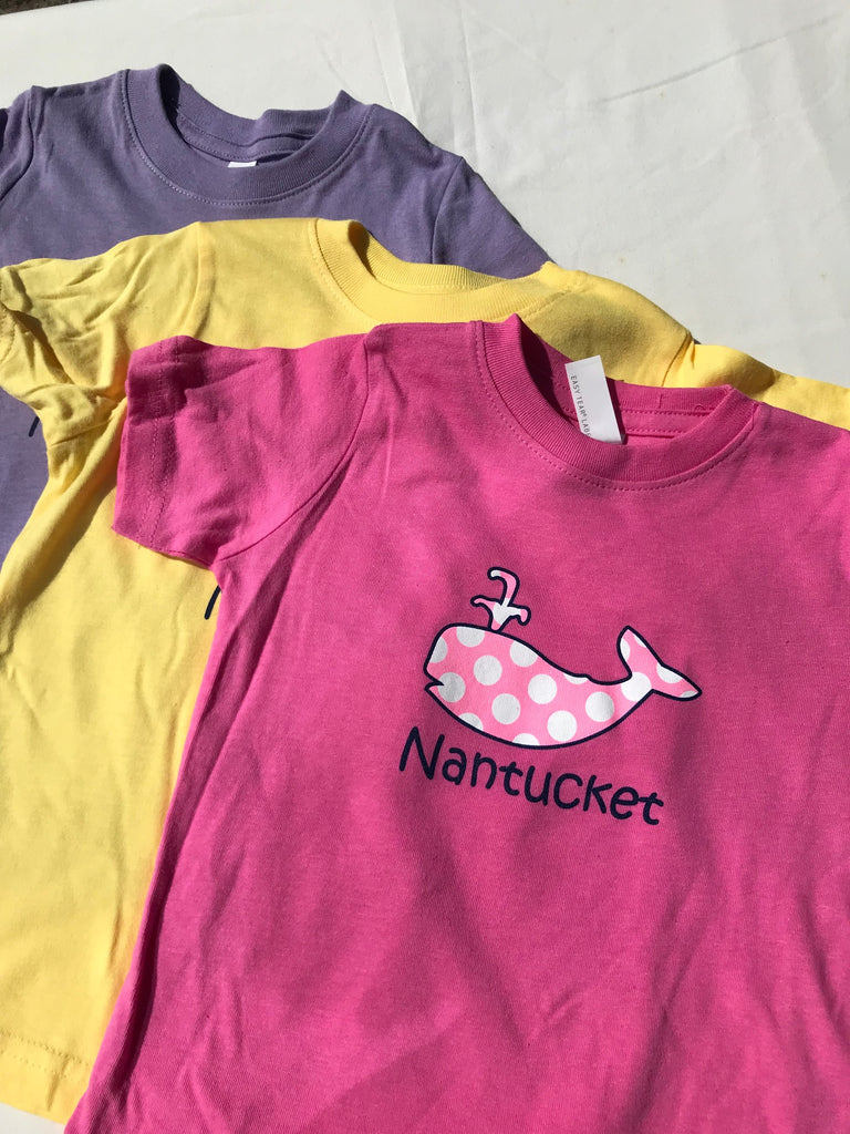 Nantucket Toddler "Pokka Dot" Whale Tee