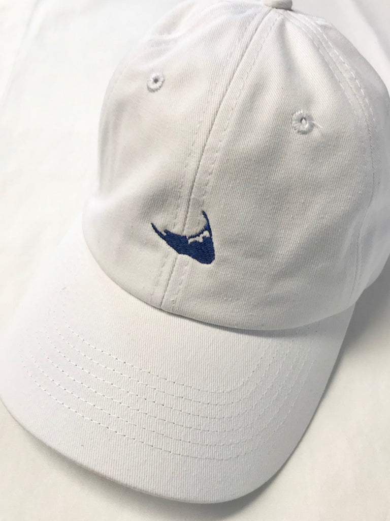 Island Cap -Washed Cotton Twill in White