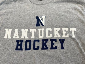 Nantucket Hockey tee in Sport Gray
