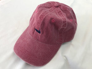 Island Cap -Garment Washed in Island Red