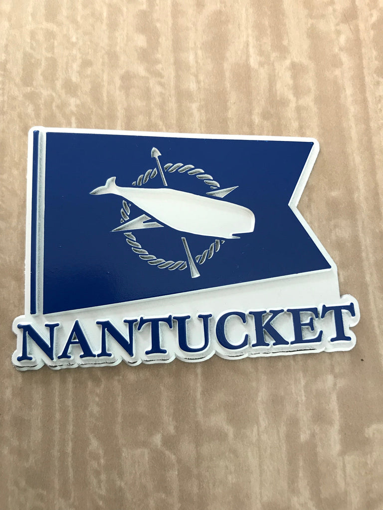 Nantucket Burgee Flag Magnet